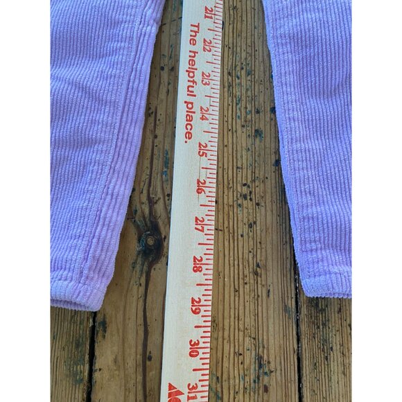Billabong Womens Purple Corduroy Jeans 25 High-Waisted Straight-Leg Jeans‎ - Picture 6 of 8